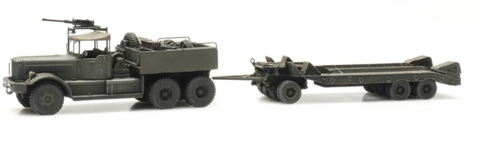 ARTITEC 6870282 - 1/87/H0 M19 Diamond T avec Remorque (Nl